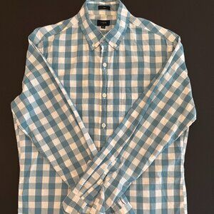 JCrew Mens Slim fit Small Button Down Shirt